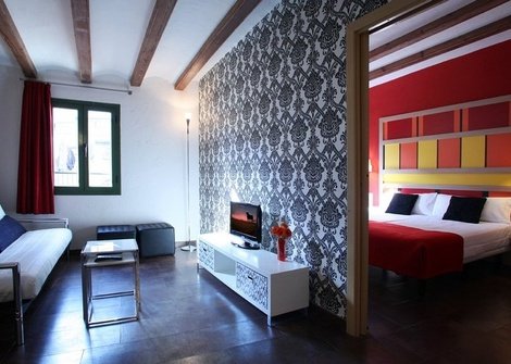 Apartament 1 habitació (1/4 persones) Apartaments Ciutat Vella a Barcelona Apartament 1 habitació (1/4 persones) Apartaments Ciutat Vella a Barcelona