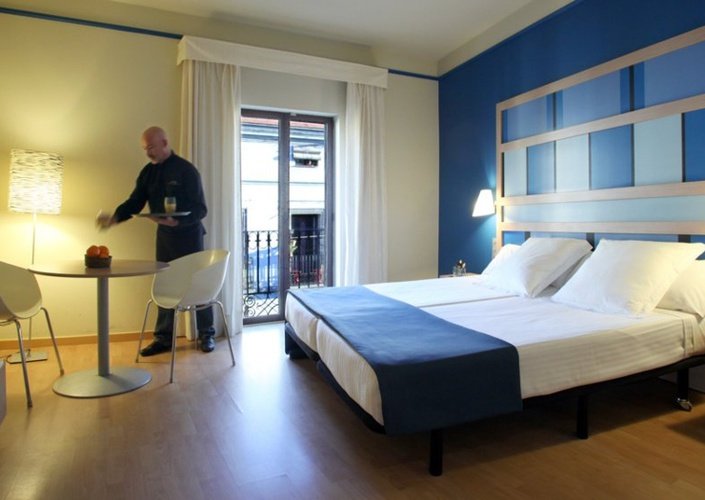 Habitació twin hotel ciutat barcelona Habitació twin hotel ciutat barcelona