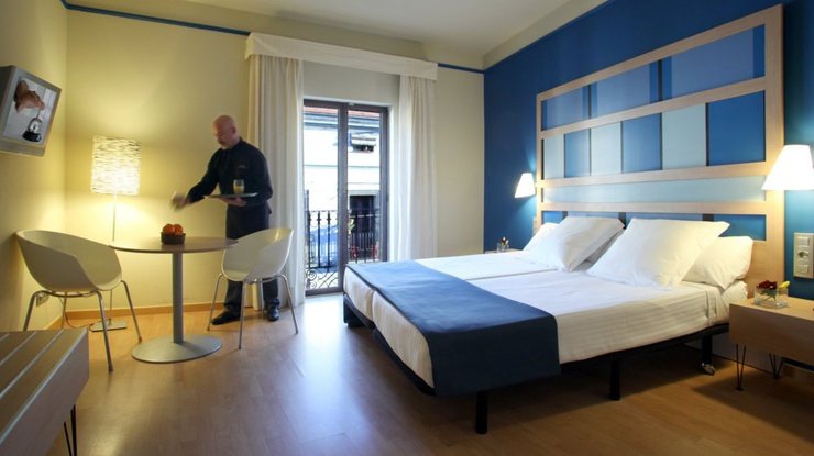 Habitació twin Hotel Ciutat Barcelona Barcelona Habitació twin Hotel Ciutat Barcelona Barcelona
