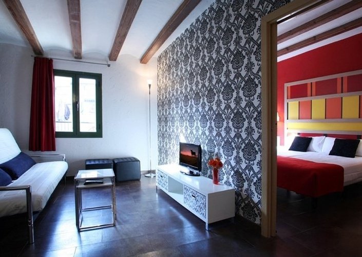 Apartament 1 habitació (1-4 persones) apartaments ciutat vella barcelona Apartament 1 habitació (1-4 persones) apartaments ciutat vella barcelona